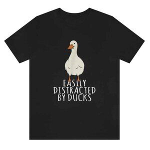 Easily Distracted by Ducks, Duck Shirt, Bird Shirt, Duck Mom